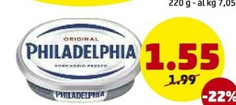 PENNY Philadelphia Original offerta