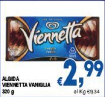 DEM ALGIDA VIENNETTA VANIGLIA a con 320 g offerta