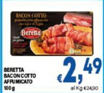 DEM BERETTA BACON COTTO AFFUMICATO 100 g offerta
