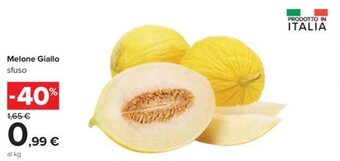 Carrefour Iper Melone Giallo sfuso offerta