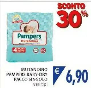 Mercatò Pampers Baby-Dry Pants Ragazzo/Ragazza 6 76pezzo(i) offerta