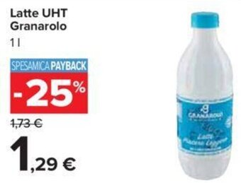 Carrefour Iper Latte UHT Granarolo 1 l offerta