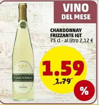 PENNY Chardonnay Frizzante Igt offerta