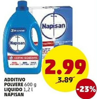 PENNY Napisan Additivo Polvere / Liquido offerta