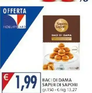 Saper di sapori Baci Di Dama