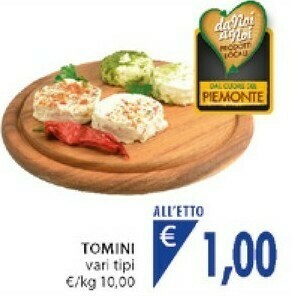 Mercatò Tomini Formaggio offerta
