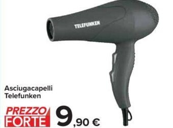 Carrefour Iper Asciugacapelli Telefunken offerta