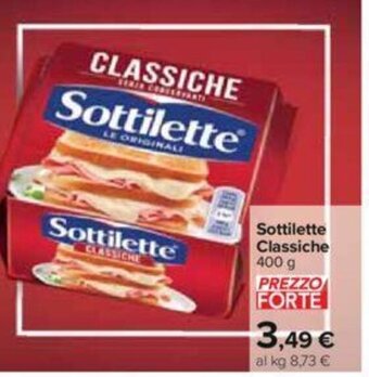 Carrefour Iper Sottilette Classiche 400 g offerta