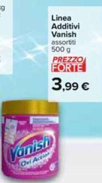 Carrefour Iper Linea Additivi Vanish assortiti 500 g offerta