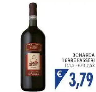 Mercatò Terre passeri Bonarda offerta
