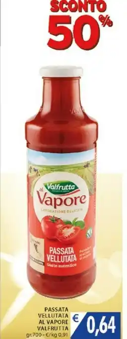 Mercatò Valfrutta Passata Vellutata 700 G(ml) offerta