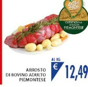 Mercatò Arrosto Di Bovino Adulto Piemontese offerta