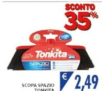 Mercatò Tonkita Scopa Spazio offerta
