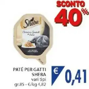 Mercatò Sheba Pate Per Gatti offerta