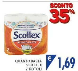 Mercatò Scottex Quanto Basta offerta