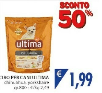 Mercatò Ultima Cibo Per Cani offerta