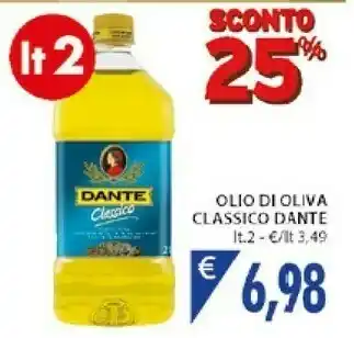 Mercatò Dante Olio Di Oliva Classico offerta