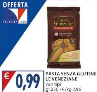 Mercatò Le Veneziane Pasta Senza Glutine offerta