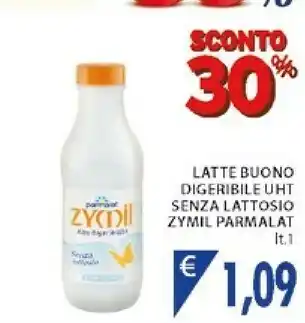 Mercatò Local Parmalat Zymil Alta Digeribilità Buono Digerbile 1000 G(ml) offerta
