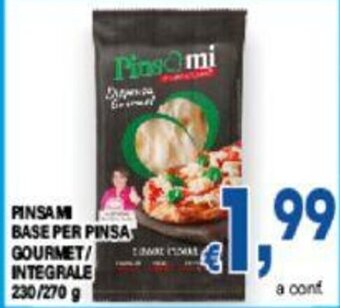 DEM PINSA MI BASE PER PINSA GOURMET/ INTEGRALE 230/270 g offerta