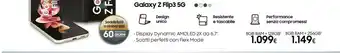 Expert Samsung Galaxy Z Flip3 5G 128GB Cream RAM 8GB Display 1,9" Super AMOLED/6,7" Dynamic AMOLED 2X offerta