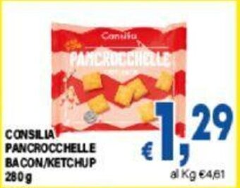 DEM CONSILIA PANCROCCHELLE BACON/KETCHUP 280 g offerta