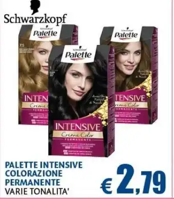 Schwarzkopf Palette Intensive Colorazione Permanente