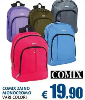Comix Zaino Monocromo