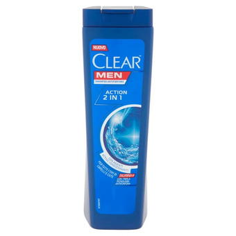 Shampoo 2 in 1 clear men