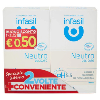 Detergente intimo infasil