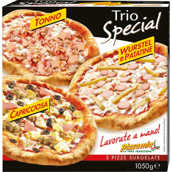 Qui Discount Pizza trio special 1,05 kg offerta