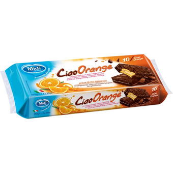 Merendine ciao orange x10 - 350 gr