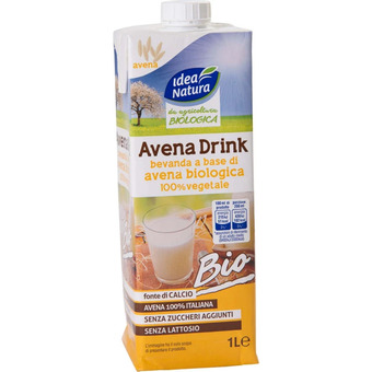 Qui Discount Bevanda avena bio brik idea natura 1 litro offerta