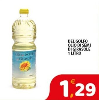Premium Supermercati DEL GOLFO OLIO DI SEMI DI GIRASOLE 1 LITRO offerta