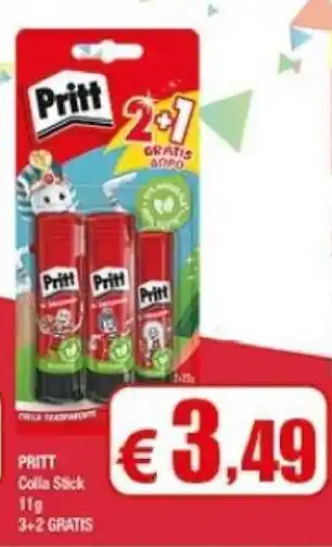 Pritt Colla Stick 11g 3+2 gratis