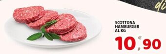 Premium Supermercati SCOTTONA HAMBURGER AL KG offerta
