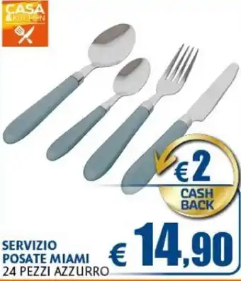 Servizio Posate Miami 24 pezzi