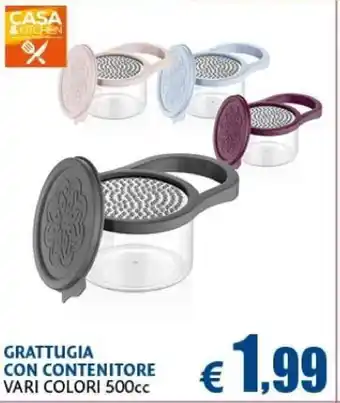 Grattugia con Contenitore 500cc