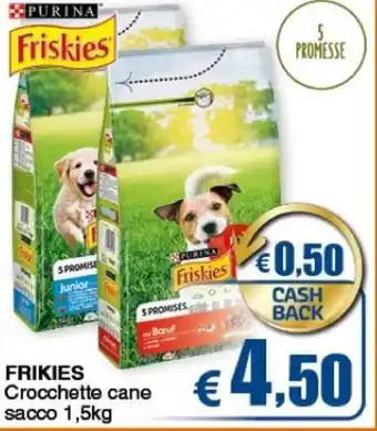 Purina Friskies Crocchette cane 1,5kg