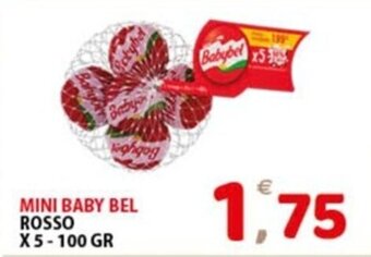 MINI BABY BEL ROSSO X5-100 GR