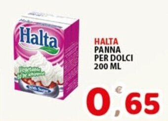 Premium Supermercati HALTA PANNA PER DOLCI 200 ML offerta