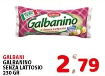 Premium Supermercati GALBANI GALBANINO SENZA LATTOSIO 230 GR offerta