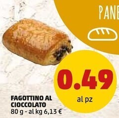 PENNY Fagottino al cioccolato offerta