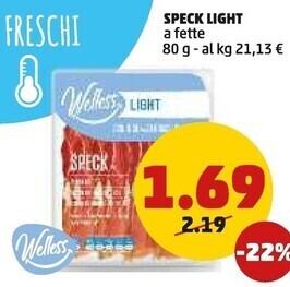 PENNY Welless speck light offerta
