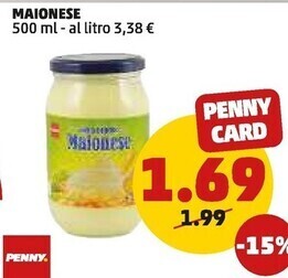 PENNY Penny maionese offerta