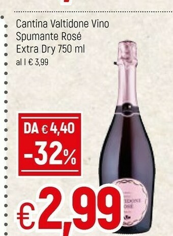 Famila Cantina valtidone Spumante offerta