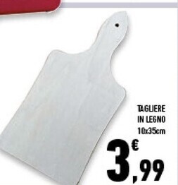 Conad Superstore Tagliere in legno offerta