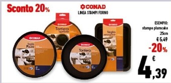 Conad Superstore Linea stampi forno offerta