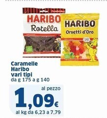 Sigma Haribo caramelle offerta