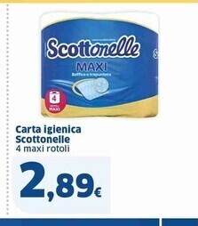 Sigma Scottonelle carta igienica offerta